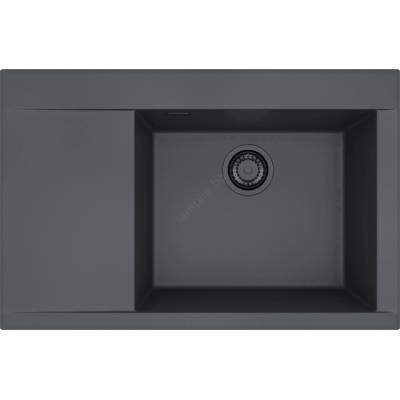 Alveus 1149504 - Кухненска мивка PURE 79x51, 5 см гранит/черен (AV0151)