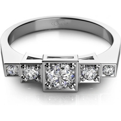 Couple prsten Liam bílé zlato se zirkony 6860320 0 1