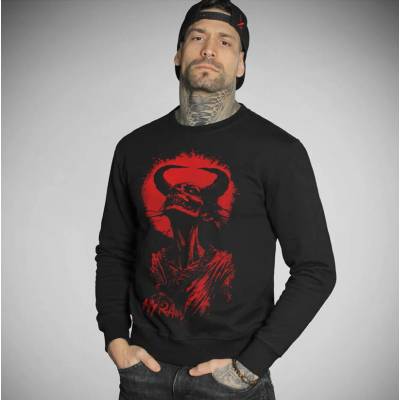 HYRAW Мъжки суитшърт hyraw - midnight - red - 253sw01