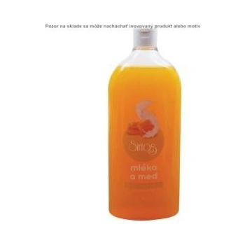 Sirios tekuté mydlo mlieko a med 1000 ml