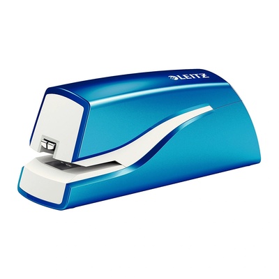 Leitz Телбод, електрически, No. 10, 10 листа, Wow, светло син (55661036)