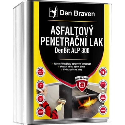 DEN BRAVEN DENBIT ALP 300 Asfaltový penetračný lak 4kg