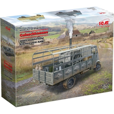 ICM AHN Gulaschkanone WWII German mobile field kitchen 1:35