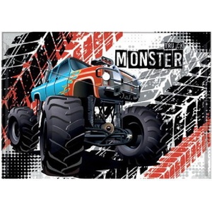  Папка джоб с копче Junior A4 Monster Truck (A4)