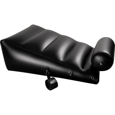 Dark Magic Ramp Wedge Inflatable Cushion with Cuffs Black