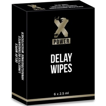 Labophyto - xpower Xpower delay wipes 6 units