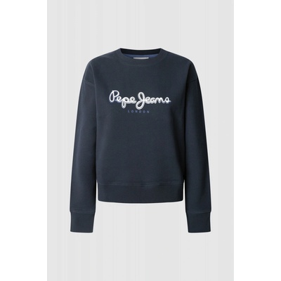 Pepe Jeans Komfortní dámská mikina Modrá