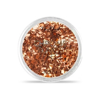 NeoNail Chrome Flakes efekt medený