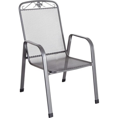 Sunfun Savoy Stohovateľné 75 x 57 x 93 cm, oceľ, výplň ťahokov, grafit, 879000