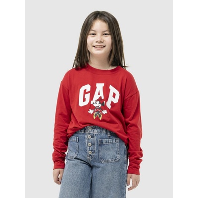 GAP detské tričko Gap & Disney červená