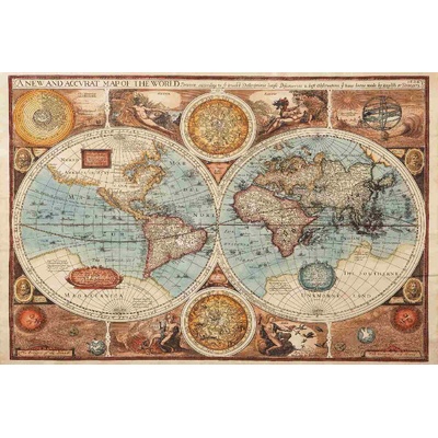 DIMEX ART Флизелинов фототапет стара карта iii. 375 x 250 см