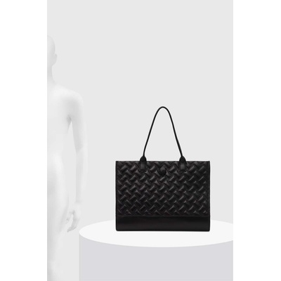 Kurt Geiger London Кожена чанта Kurt Geiger London KENSINGTON SQ TOTE DR в черно 2712400109 (2712400109)