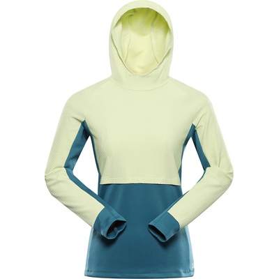 Alpine Pro Дамски суитшърт с бързо сушене ALPINE PRO FEZA 2 luminary green ALPINE PRO | Zhalt | ЖЕНИ | S
