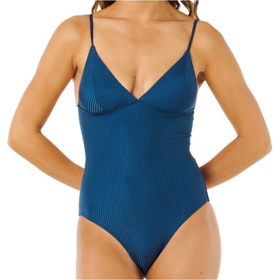 Rip Curl Дамски бански костюм Rip Curl Women's Luxe Surf Good One Piece Swimsuit - Dark Navy (150-5966-0113)