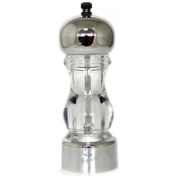 Horecano HORECANO-Акрилна мелничка за черен пипер/сол с хромиран капак и основа h20cm F2426 (HC-981357) (01981357)