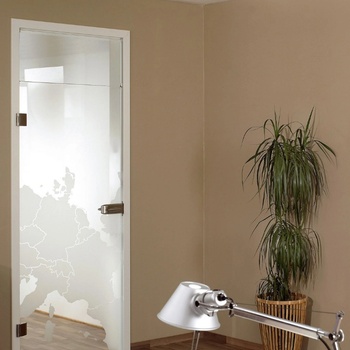 Image 1 of ADS Doors Стъклена врата с дървена каса (цена без монтаж)