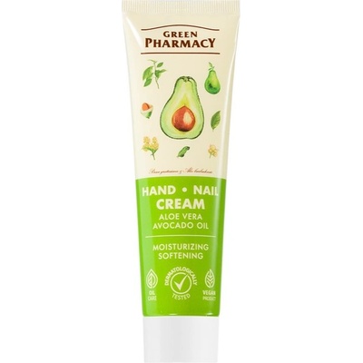 Green Pharmacy Aloe Hand Cream hydratačný a zvláčňujúci krém na ruky a nechty 100 ml