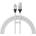 Baseus Кабел за данни Baseus CoolPlay, Lightning, 1.0m, White - 40454 (DE-40454)