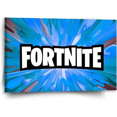 Sablio Obraz FORTNITE modrá - 60x40 cm