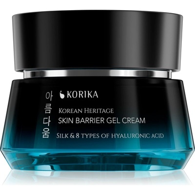 KORIKA Korean Heritage Silk & 8 Types of Hyaluronic Acid Skin Barrier Gel Cream хидратиращ и успокояващ гел крем 50ml