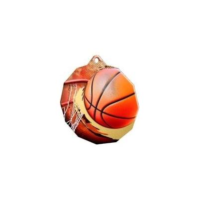 Poháry Bauer Kovová medaile MDM03M02 Basketball