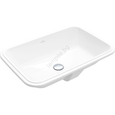 Villeroy & Boch 5A776001 - Вграден умивалник ARCHITECTURA 57x37 керамичен/бял (VB0080)