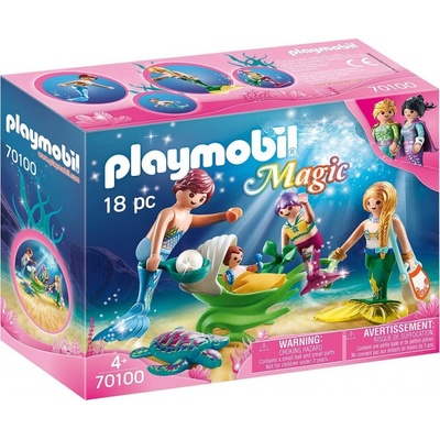Playmobil 70100 MOŘSKÁ PANNA S RODINOU