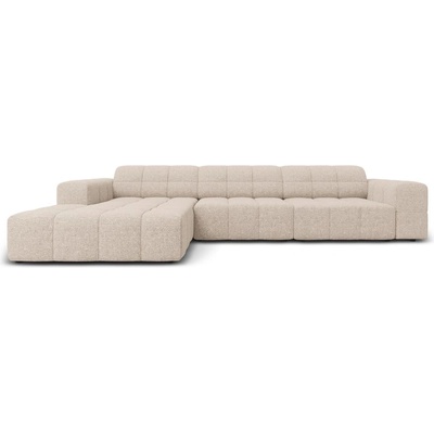 Cosmopolitan Design Бежов ъглов диван (ляв ъгъл) Chicago - Cosmopolitan Design (COS_LC_140_F1_CHICAGO2)