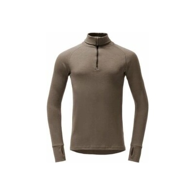 Devold Expedition Zip Neck Men hnedá