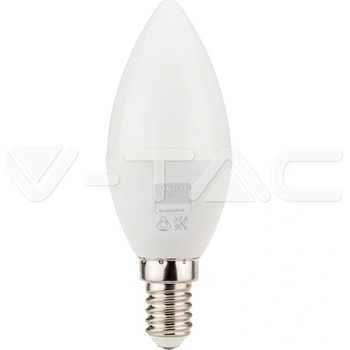 V-TAC Led Крушка samsung Чип 5.5w e14 c37 Кендъл Димиращ 3000k (2120045)