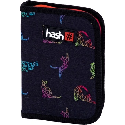 Astra Ученически несесер, hash, Щастливо Коте, 20 х 14 х 3.5 см (as503023046)