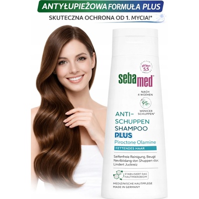Sebamed šampon na vlasy proti lupům 200 ml