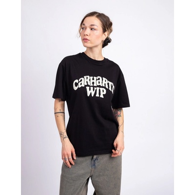 Carhartt WIP W' S S Guide Club T-Shirt Black heavy stone wash
