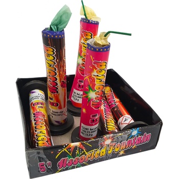 Panta & Pyrotechnik Fontány 5" Assorted Fountain