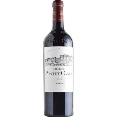 Château Pontet Canet Cuvée suché červené 2014 14% 0,75 l (čistá fľaša)