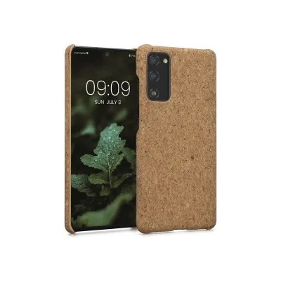 kwmobile Твърд калъф за Samsung Galaxy S20 FE - светлокафяв