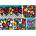 Bluebird Puzzle - Puzzle Britto - Collage: Hearts and Flowers - 1 500 piese