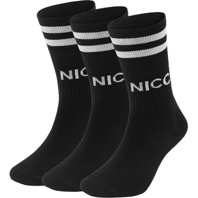 Nicce Чорапи Nicce 3 Pack Crew Socks - Black