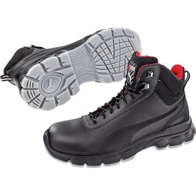 PUMA Pioneer Mid ESD SRC 630101 S3 bezpečnostná obuv čierna