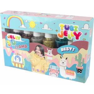 TUBAN Креативен комплект Tuban - Tubi Jelly, Лама, 6 цвята (TU3327) - ozone