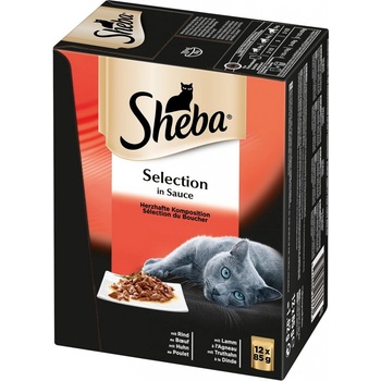 Sheba Selection Herzhafte Komposition v omáčce 12 x 85 g