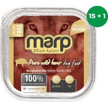 Marp Holistic Adult Dog Pure Wild Boar 16 x 100 g