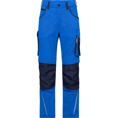 James & Nicholson JN 1832 Modern Style Strong kalhoty do pasu, velké velikosti modrá/navy