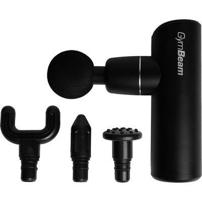 GymBeam Мини масажен пистолет Black