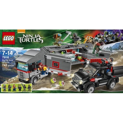 LEGO® 79116 Ninja Turtles Únik velkého sněžného náklaďáku