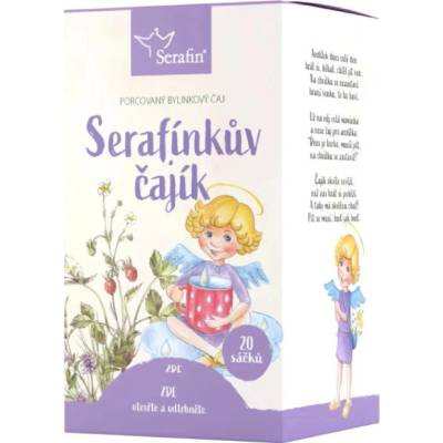 Serafin byliny Serafínkův čajík bylinný čaj dětský 20 x 1,5 g