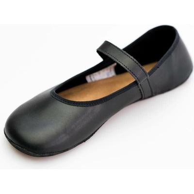 Ahinsa Shoes Ahinsa ANANDA Bare balerínka černá