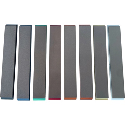 Súprava 8 ks brúsnych kameňov PDT EXPERT PRE DIAMOND 160x25x6,3mm