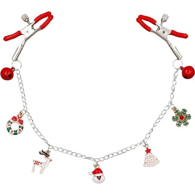 Sexy Elephant Svorky na bradavky s retiazkou Jolly Jingle Chain