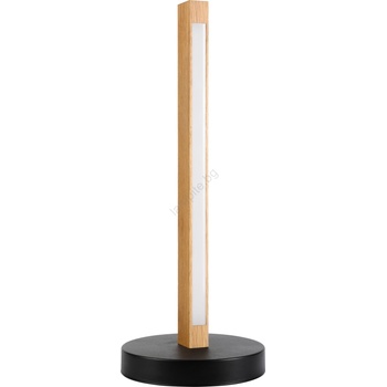 LAMKUR Led настолна лампа verde led/10w/230v 3000k дъб/черен (la59518)